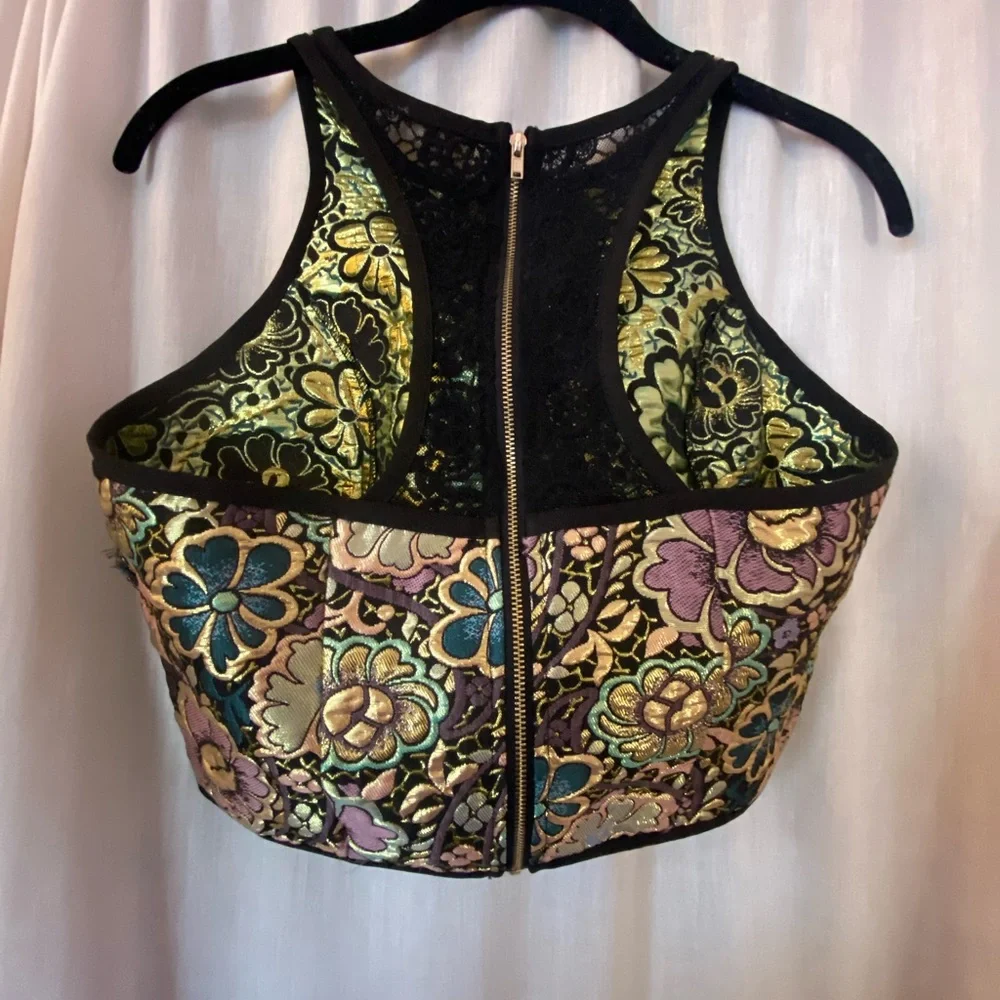 Urban Outfitters Coincidence & Chance bustiers style Crop Top - Picture 5 of 8